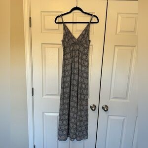 Black and White printed Maxi sundress Size S